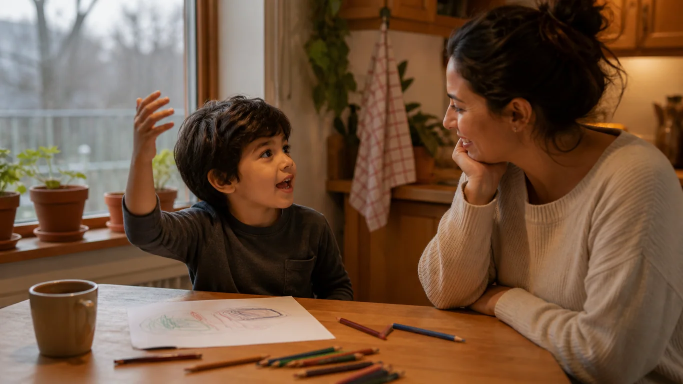 Meu filho entende português, mas responde em inglês