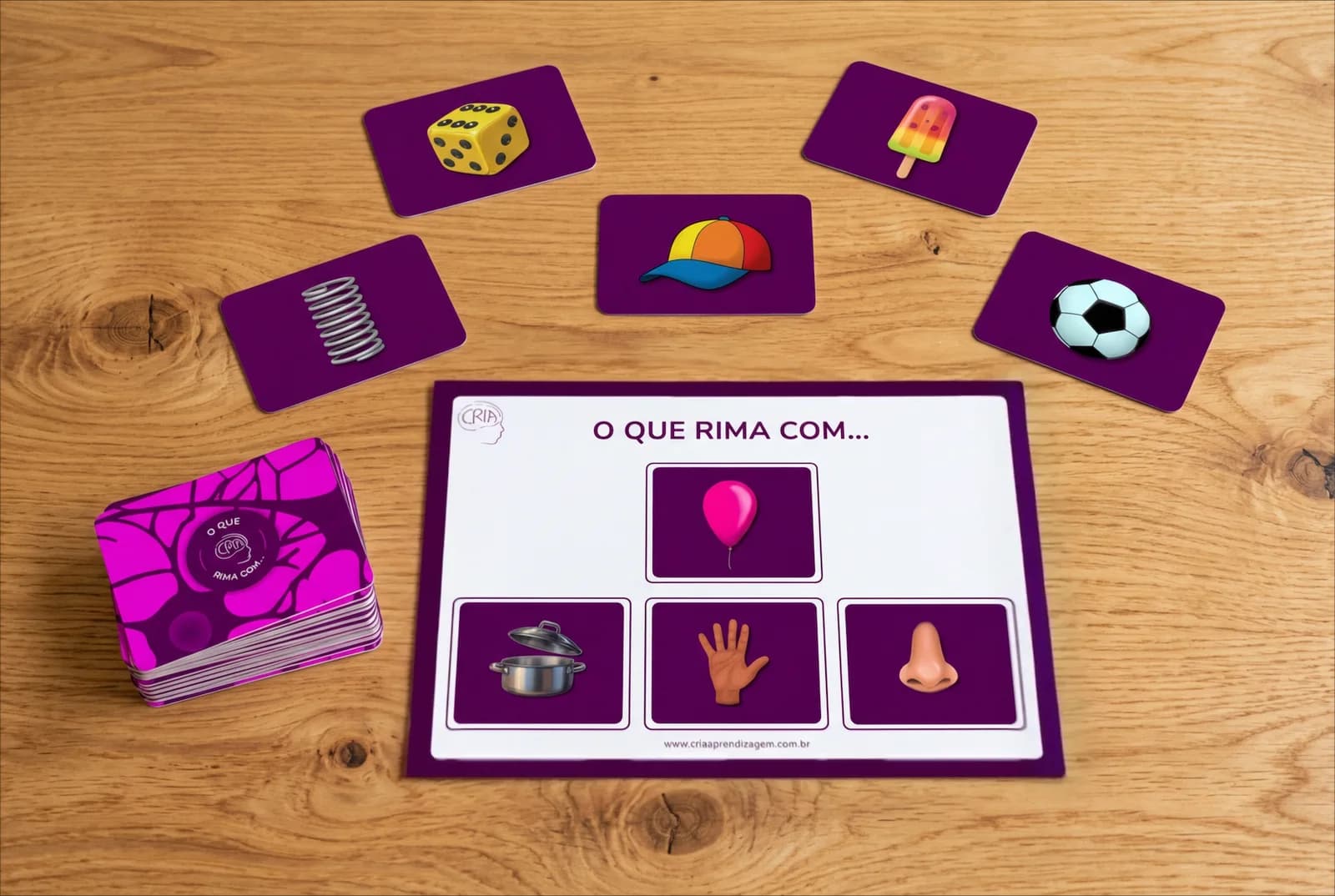 O que rima com?